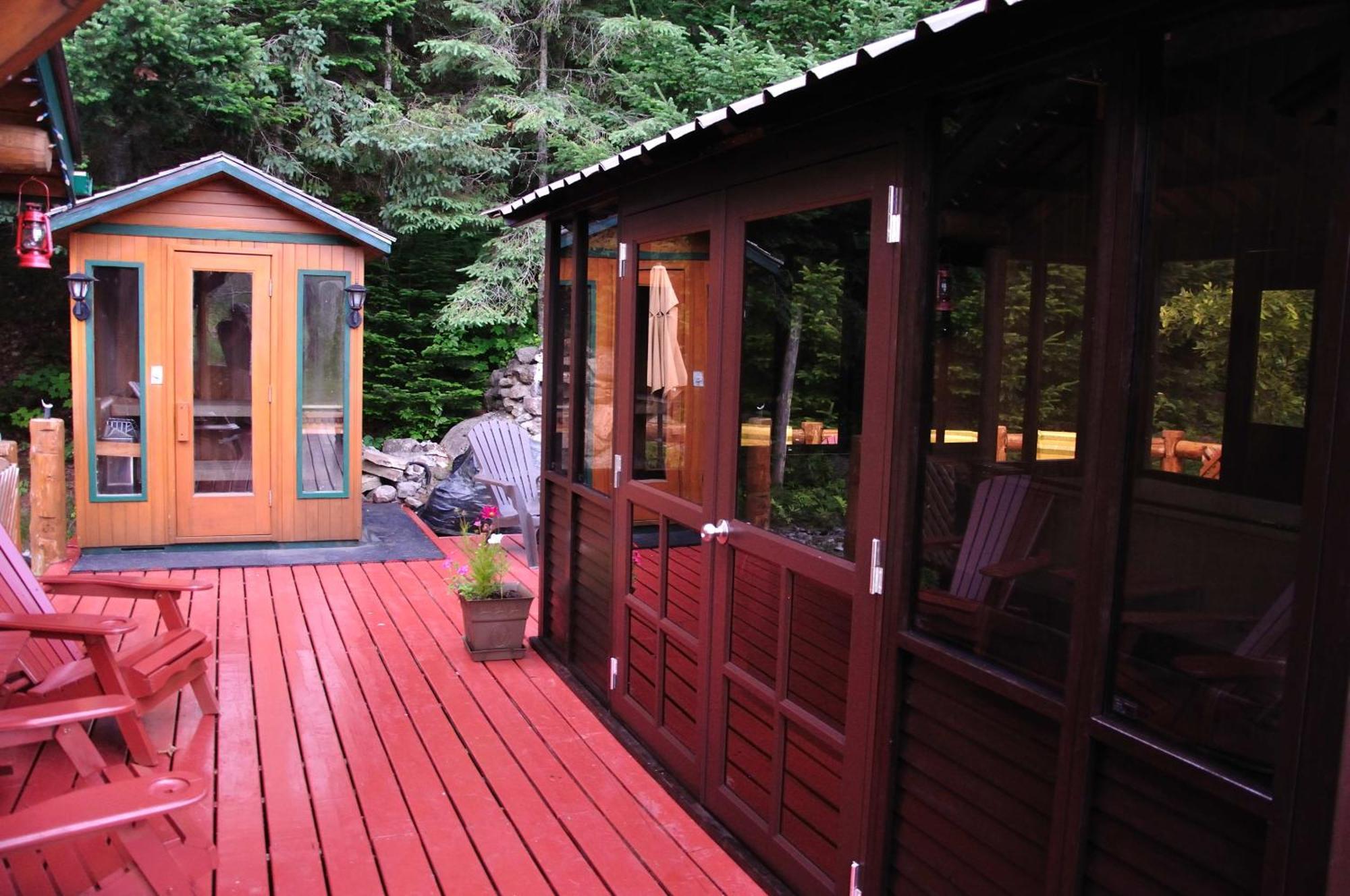 Les Cabanes Du Trappeur Wentworth-Nord Екстер'єр фото