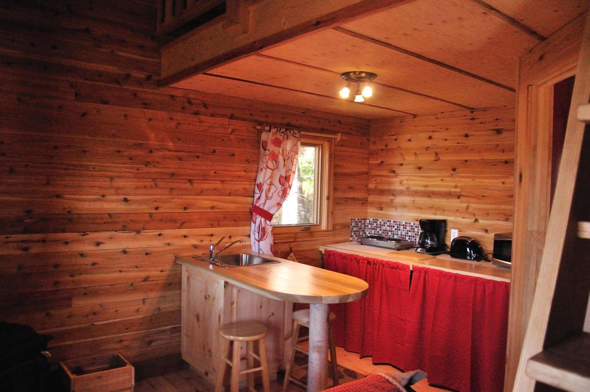 Les Cabanes Du Trappeur Wentworth-Nord Екстер'єр фото