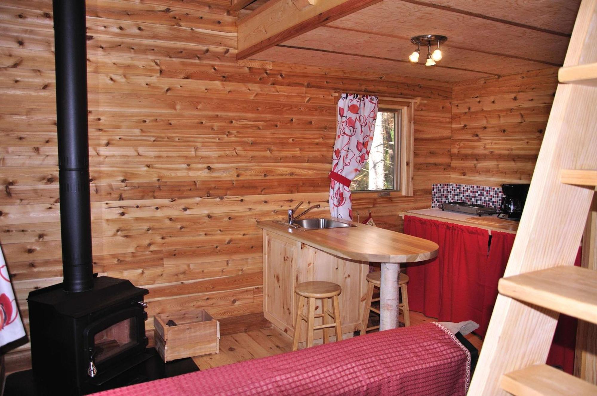 Les Cabanes Du Trappeur Wentworth-Nord Екстер'єр фото