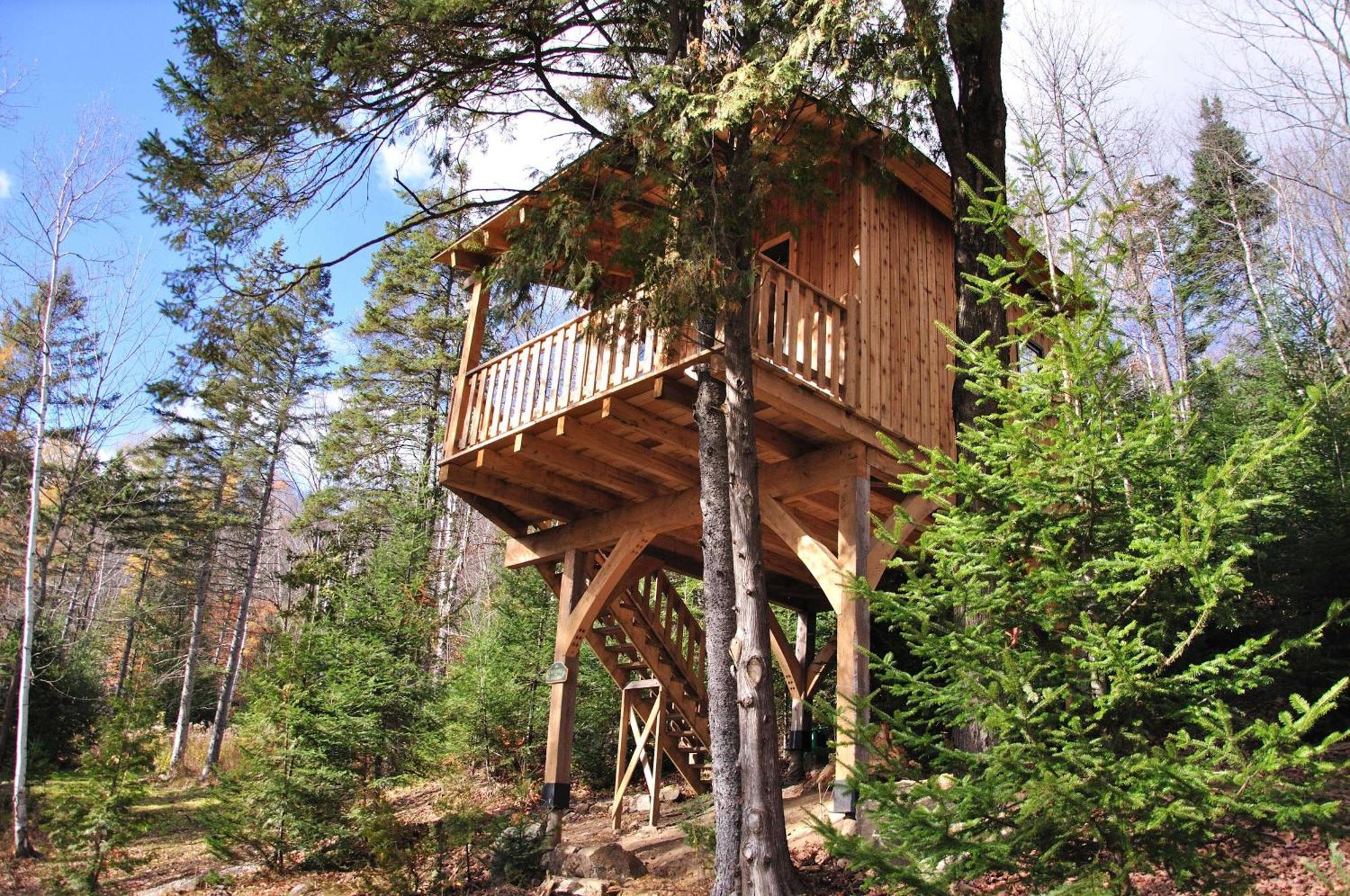 Les Cabanes Du Trappeur Wentworth-Nord Екстер'єр фото