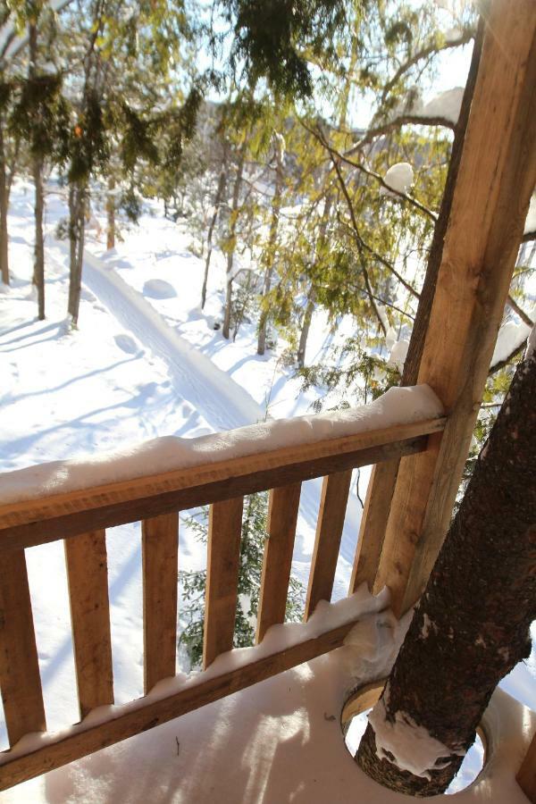 Les Cabanes Du Trappeur Wentworth-Nord Екстер'єр фото