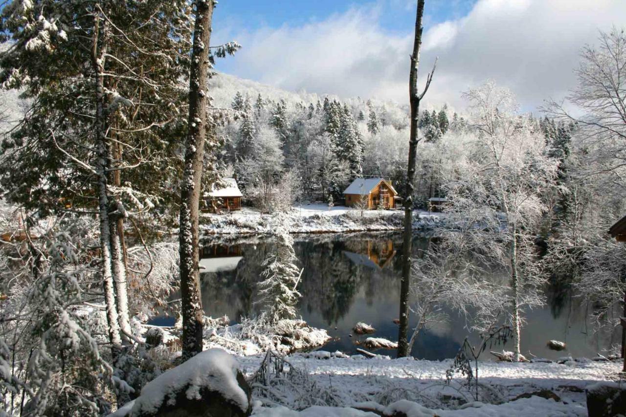 Les Cabanes Du Trappeur Wentworth-Nord Екстер'єр фото